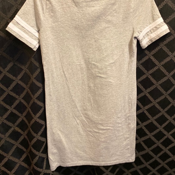 Light Grey Short Skin Tight Dress// size M - Picture 3 of 6